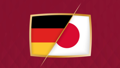 Jerman vs Jepang, Di Atas Rumput | Foto: Vecteezy