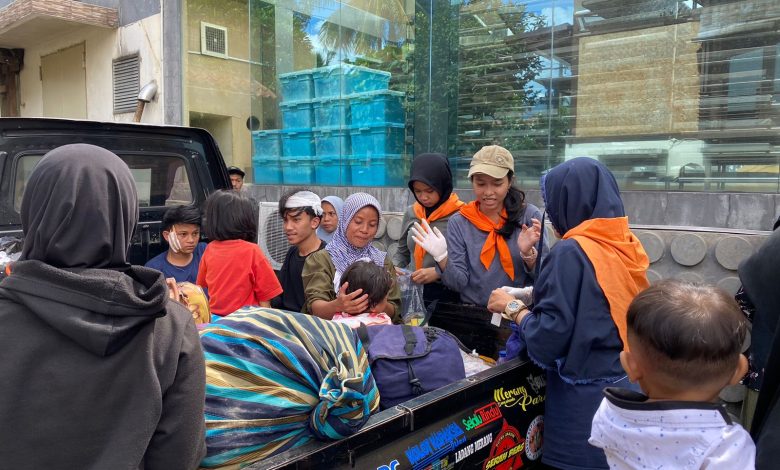Mapala Girigahana, UPN Veteran Jakarta Turut Serta Dalam Penanganan Pasca Gempa Cianjur | Foto: Istimewa