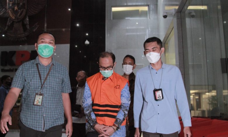 Hakim Agung Gazabli Mengenakan Rompi Oranye (08/12/22) | Foto: Deny Herdimansyah