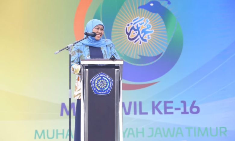Gubernur Jawa TImur Dalam Musyawarah WIlayah Di Ponorogo | Foto: Fredericus Hardiyanto