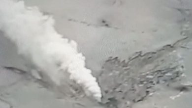 Asap Putih Terlihat Berhembus Dari Kawah Gunung Tangkuban Perahu | Foto: Istimewa