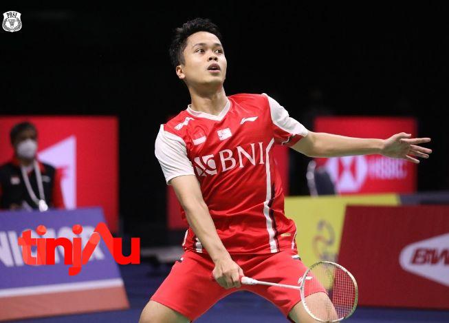 Ginting Takluk Dari Kunlavut Vitidsarn di India Open 2023 | Foto: Istimewa