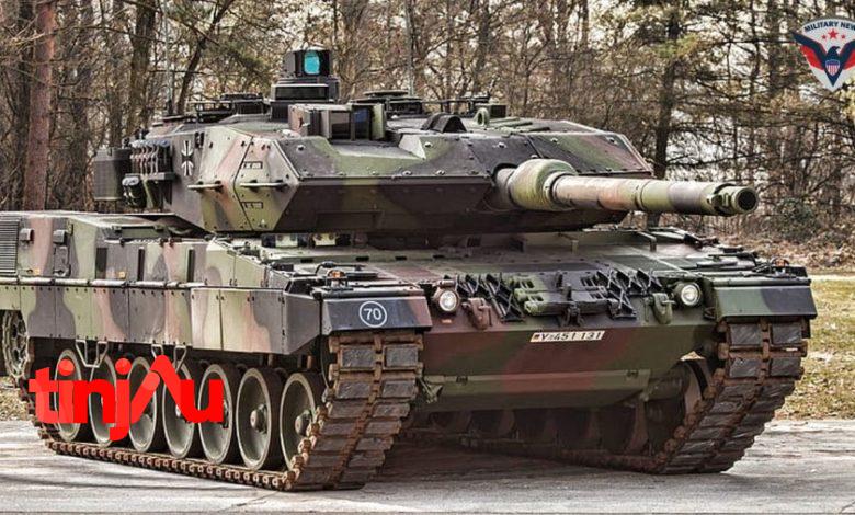 Ilustrasi Tank Leopard 2