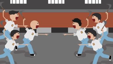 Ilustrasi Tawuran Pelajar