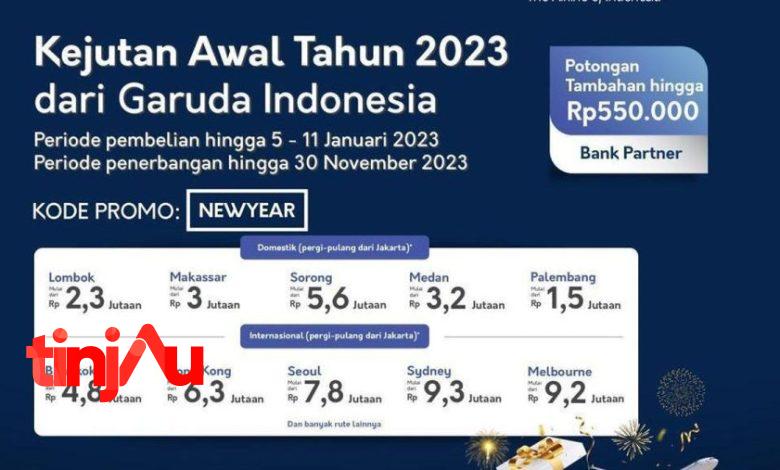 Kejutan Awal Tahun 2023 dari Garuda Indonesia | Foto: Istimewa