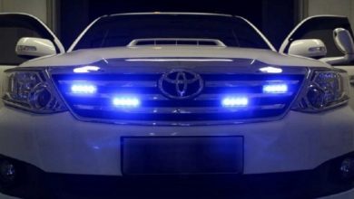 Ilustrasi Mobil Plat RF menggunakan Strobo