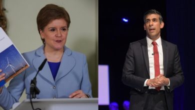 Rishi Sunak dan Nicola Sturgeon
