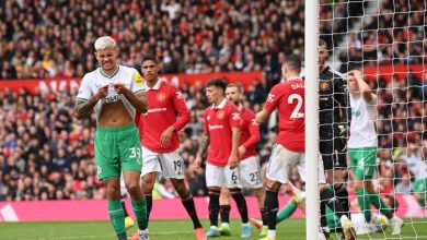 MU ketika bersua Newcastle di EPL
