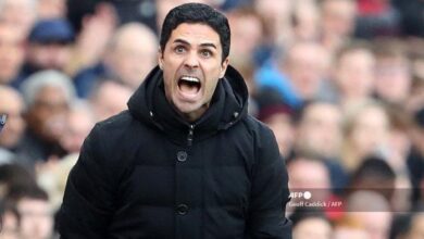 Pelatih Arsenal, Mikel Arteta dalam pertandingan melawan Aston Villa | Foto: Istimewa