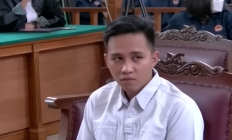 Richard Eliezer pada sidang Vonis