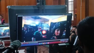 Pemutaran Video detik-detik Tragedi Kanjuruhan