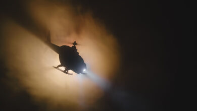 Helikopter Kapolda Jambi Kecelakaan