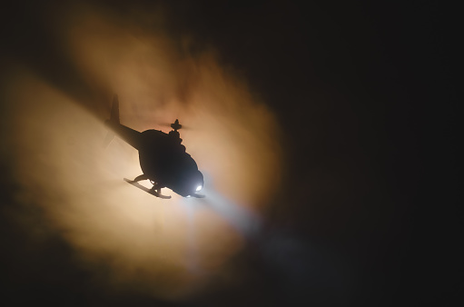 Helikopter Kapolda Jambi Kecelakaan