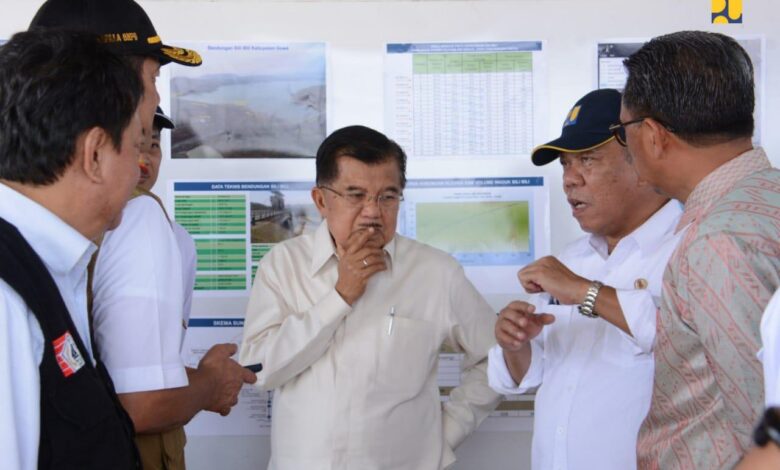 Jusuf Kalla dan Basuki Hadimuljono