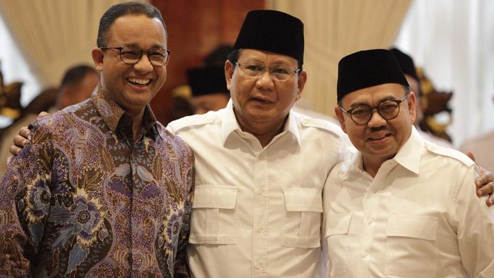 Anies Baswedan, Prabowo Subianto, Sudirman Said