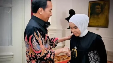 Presiden Jokowi dan Putri Ariani
