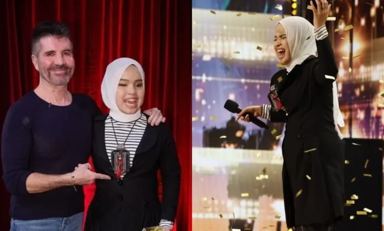 Putri Ariani dan Simon Cowell