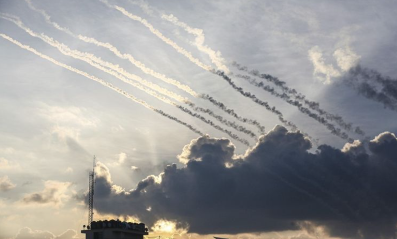 Roket Hamas di Israel