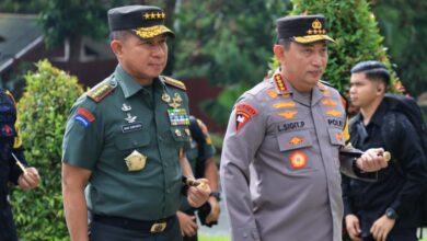 Panglima TNI dan Kapolri